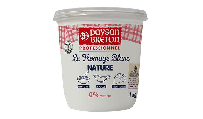 Fromage blanc 0% Paysan Breton Professionnel pot 1kg